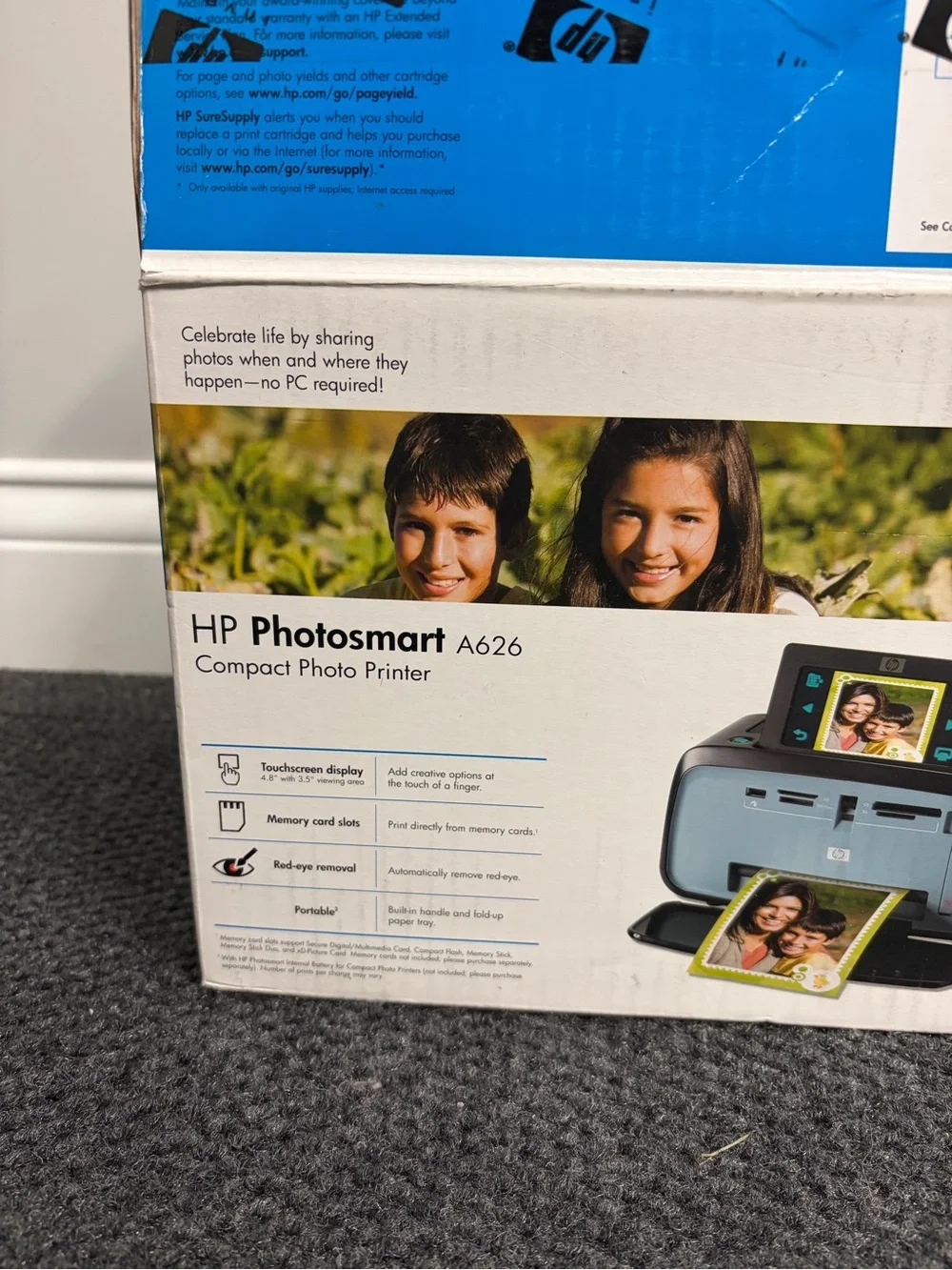 HP Photo Smart Compact Photo Picture printer A626